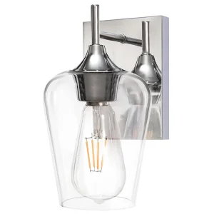 OEM/ODM Hotel Glass Bedside LED Reading Light Guestroom Bedside Wall Lamp