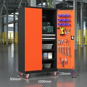 Direct Factory Supply Metal Tool Cabinet with Drawers, Heavy Duty Steel Garage Storage System for B2B Importers