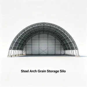 Prefabricated Steel Structure Grain Silo Warehouse