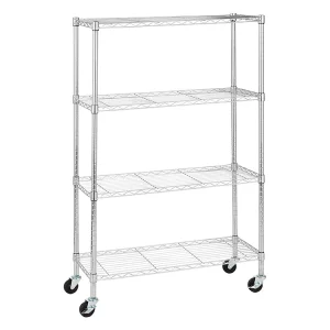 Wholesale Heavy Duty Storage Shelving Unit with Wheels