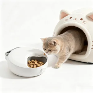 Smart Pet Feeder 360 Day Battery