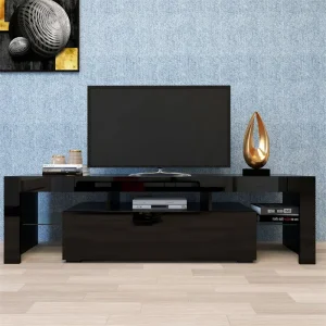 Modern Black TV Stand