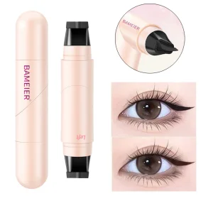 Wholesale Waterproof Long Lasting Eyelash Eyeliner Stamp Pen