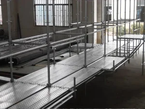 Construction Scaffolding HDG Steel Quick Stage Kwikstage Plank. Kwikstage Scaffolding System with Durable HDG Steel Catwalk