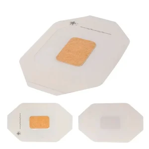 Transparent Island Wound Dressing with Paper Frame 6*7cm Waterproof