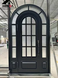 Aluminium Security Glass Gate