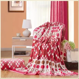 Warm Thickened Fluffy Premium Dog Blankets Pet Coral Velvet Flannel Fleece Puppy Bed Mat Pad Blanket with Cute Paw Prints