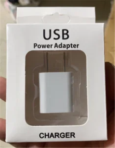 1A 1 Port USB A Single Port Dock US Europe 2 Prongs Charging Charger Power Wall Adapter by Sea Cargo + UPS Delivery Free of Charge