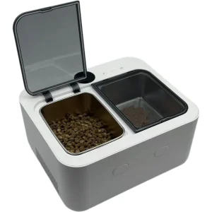 Plastic Heating & Cooling Pet Feeder