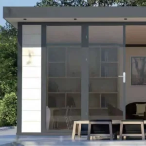 G-Series Luxury Garden Studio: Fully Movable Modular Kit, Eco-Friendly WPC Composite, and Design Customization Available