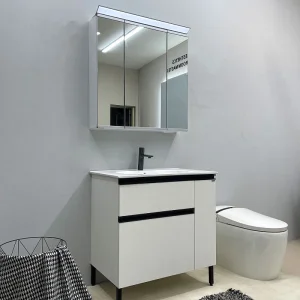White Freestanding Bathroom Vanity