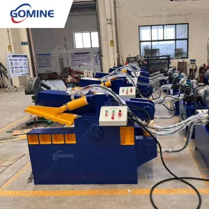 Metal Recycling Machine Hydraulic Guillotine Steel Rebar Shearing Machine
