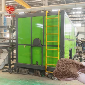 Biofertilizer Compost Organic Fertilizer Processing Aerobic Fermentation Equipment