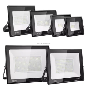 IP66 Waterproof LED Flood Light High Efficiency Outdoor Spotlight Lamp 10W 20W 30W 50W 100W Led Projector 220-240V Floodlight