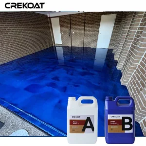Pre-Tinted Speckled Color Mica Powder Metallic Flooring System