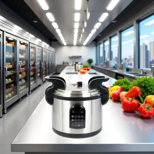 Large Size Hotel Food Service Pressure Cooker with Over Pressure Protection