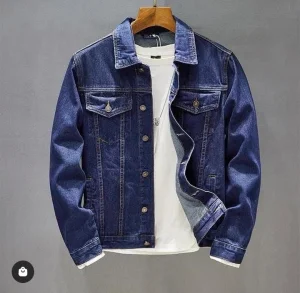 OEM Fashion Streetwear Denim Jacket 100% Cotton Quick Dry High Quality Custom Design Men Button Front