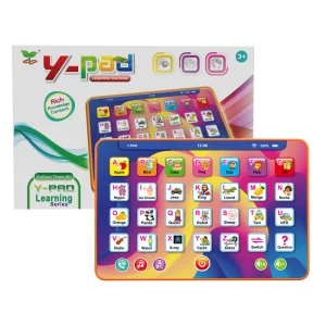 7-Inch English Alphabet Tablet Learning Toy Early Education Device with Point-Reading Function & Voice for Kids Plastic Educational Toy