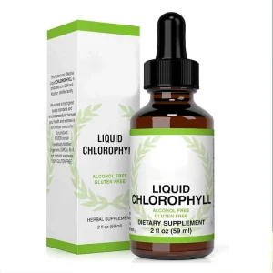 OEM/ODM 60ml Natural Organic Vegetative Chlorophyll Liquid Drop Herbal Extract Supplement for Adults Enhance Immunity Plant