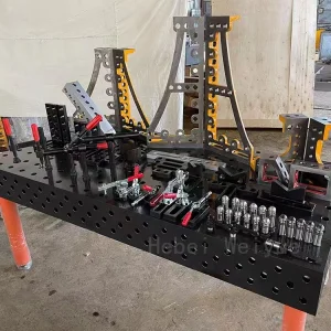 3D Welding Table Hot Sale 2400x 1200x 200 Mm Big Working Size Welding Table