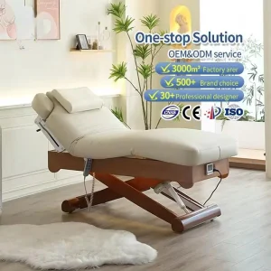 Beauty Salon Furniture Electric Adjustable Esthetician Bed SPA Bed Facial Table