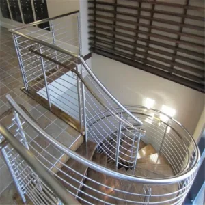 Modern Metal Wood Stainless Steel Glass Balustrade Baluster Handrail Staircase Railing