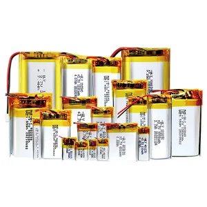 Rechargeable Custom Battery 3.7v 7.4v 11.1v 12v 250mah 500mah 1000mah 1200mah Lithium Polymer Battery For Remote Control