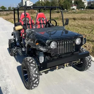 Multi Purpose 150cc Gas Engine Jeep 4 Wheel Off Road Cart For Sightseeing Patrol