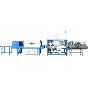 High Speed Shrink Stretch Wrapping Machine for Bottled Water Brazil
