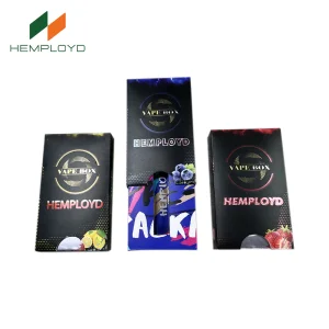 Custom Child Resistant Cartridge Packaging Box