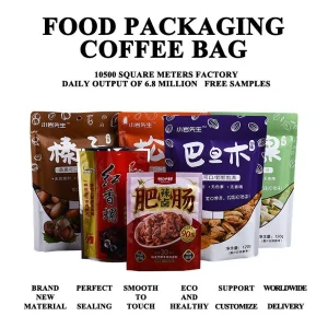 UV Printing Disposable Mylar Packaging