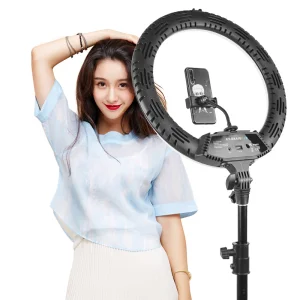Photographic Lighting KY-BK416 GRB 18inch Ring Light Video Light For Youtube Tik Tok Photography Remote Lamp