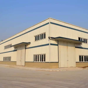 Light Steel Structure Prefab Industrial Building Warehouse Workshop Hangar