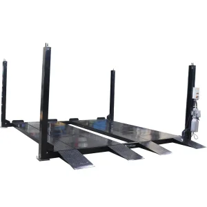 High Quality 4 Post Double Wide Car Lift Stacker Parking System