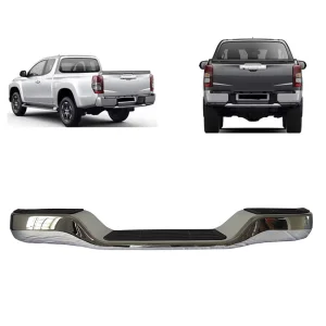 Protetor de Para-choque Traseiro Cromado para Caminhonete Offroad 4X4