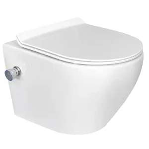 Siphon Flushing Standing Floor Smart Washdown Watermark Wall Hung Rimless Toilet Nightstool ODM