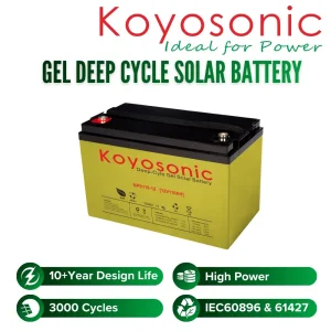 5-Year Warranty 12V 100ah Solar Battery New Rechargeable Battery
