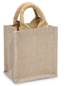 Natural Burlap Gift Tote Bags Party Favor Burlap Totes