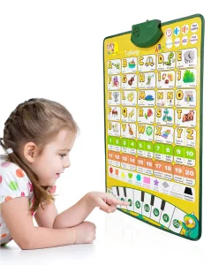 Preschool Toddler Educational Interactive Toys Learning Abc Alphabet English Sound Audio Wall Chart