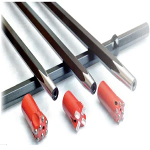 High Quality H22*108 L800-7000mm Tapered Drill Rods