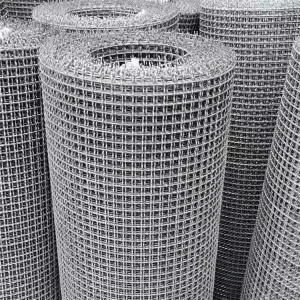 SS316 Crimped Square Mesh