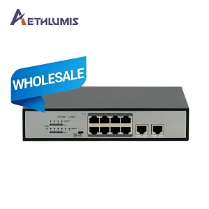 High Power 120W 8 Port Gigabit PoE Switch