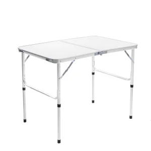 Aluminum Customized Outdoor Furniture 90cm Small Foldable Table Picnic Folding Camping Table Lightweight Portable Table