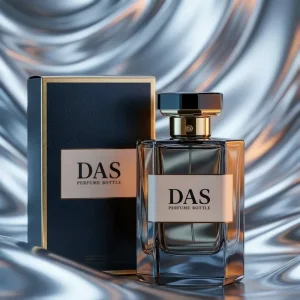 Octagonal Glass Perfume Spray Bottle