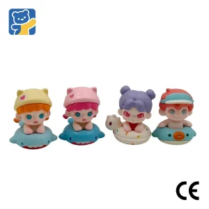 Fornecedor de Piscina de Verão CE OEM/ODM Testado Flutuador de Tubarão 4-Set Brinquedos Educativos de Plástico Populares