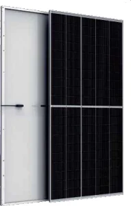 Alta Eficiencia 590W 600W Máxima Potencia 605W 210mm Panel Solar Mono de Células Cortadas por la Mitad con Calidad Superior
