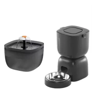 2025 Smart WiFi 3L Automatic Pet Feeder & 2L Water Fountain Set