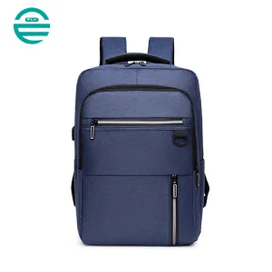 Fuliya Custom Logo Polyester Waterproof USB Charging Anti-Theft Smart Casual College School 16inch Computer Laptop Backpack