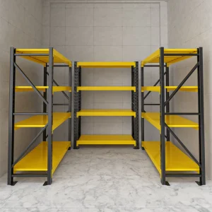 High Quality Metal 4 Tier Warehouse Racking Systems Storage Racks for Automobile Parts