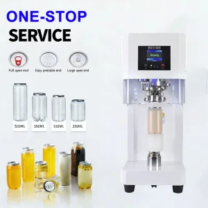 Nitrogen Vacuum Drink Packaging Vacuum Sealer Food Tray Packaging Cup Canning Sealing Machine